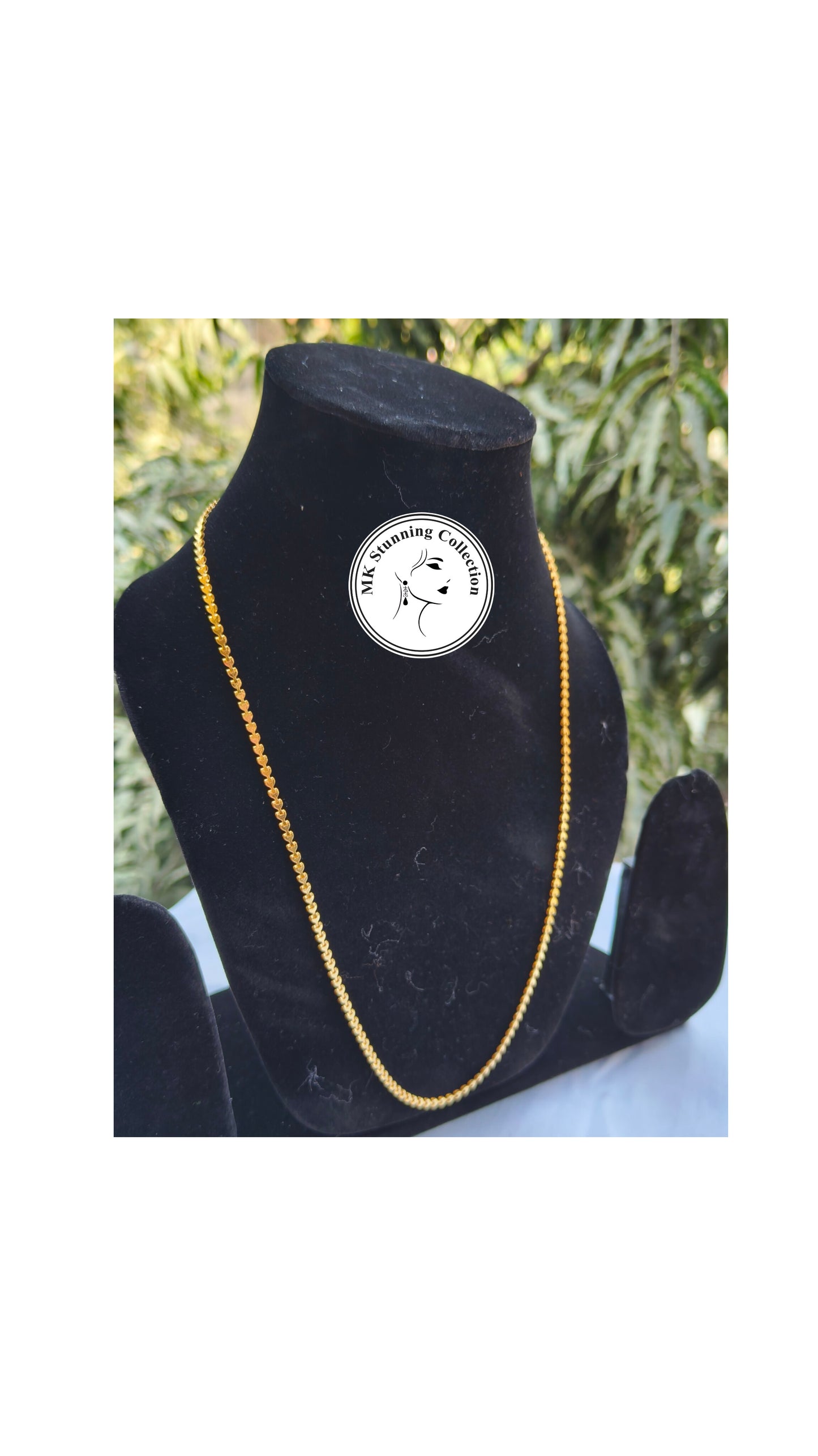 Elegant Gold-Tone Chain Necklace – Classic Everyday Jewelry